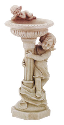 Cherubim Birdfeeder/Bath